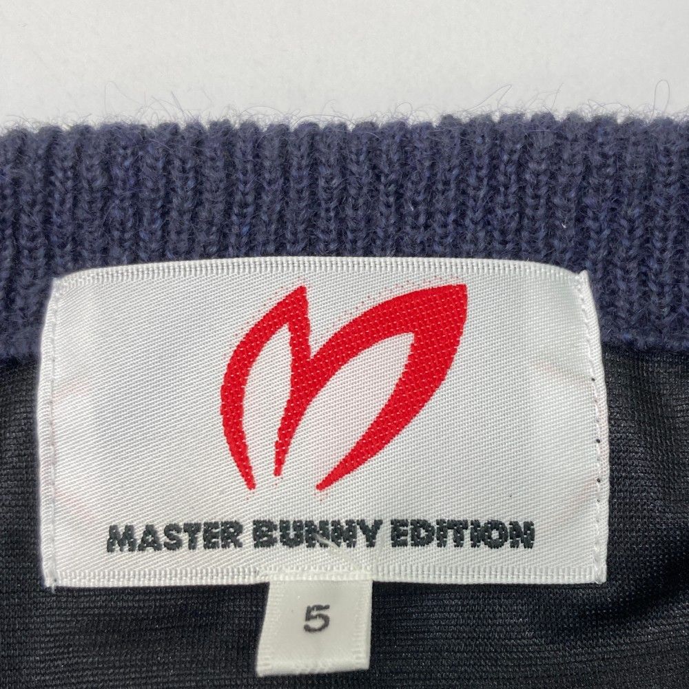 【春夏】MASTER BUNNY コットンセーター サイズ5 春夏】MASTER BUNNY コットンセーター サイズ5