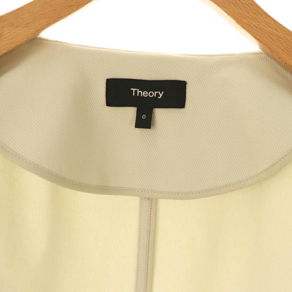 セオリー Theory 24SS NEOTERIC TWILL LS PATCH JKT ノーカラー