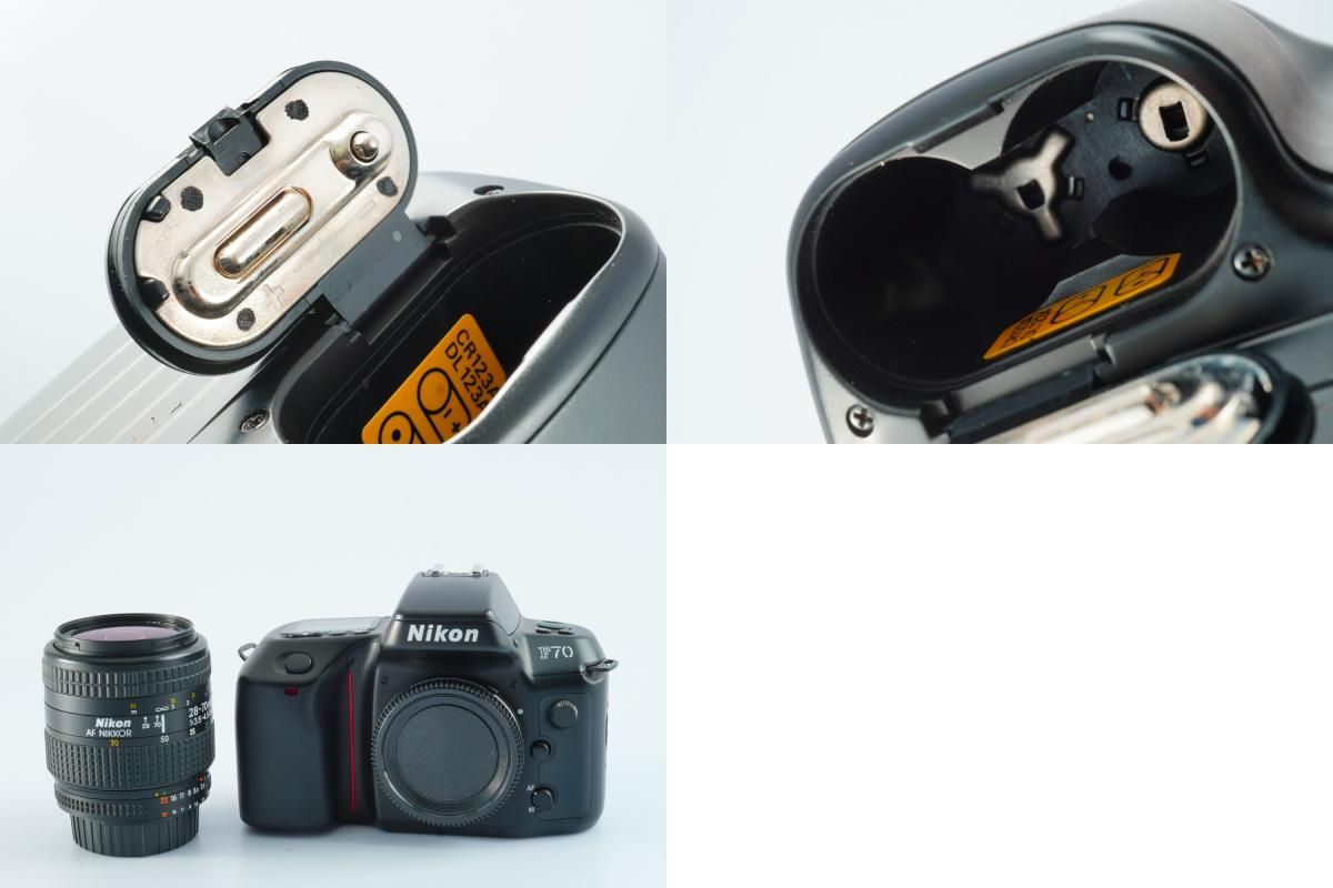Nikon F70 一眼レフカメラ　AF Nikkor 28-80mm セット Nikon ニコン F70 (N70) + AF NIKKOR 28-70mm F/3.5-4.5 D AF フィルム