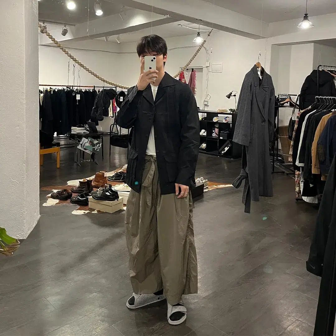 NIKE 90sナイロンジャケットXL 黒・緑・白※片岡 健太着用