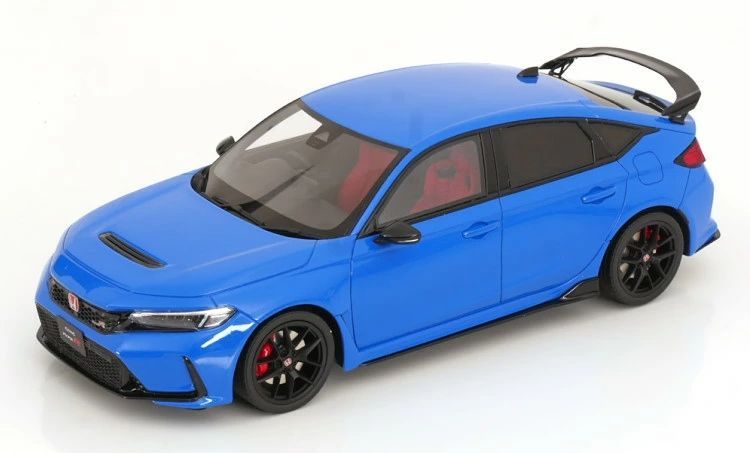 オットー 1|18 ホンダ シビック タイプR 2025 ブルー FL5 999台 Otto Mobile 1 18 Honda Civic Type R OT1093