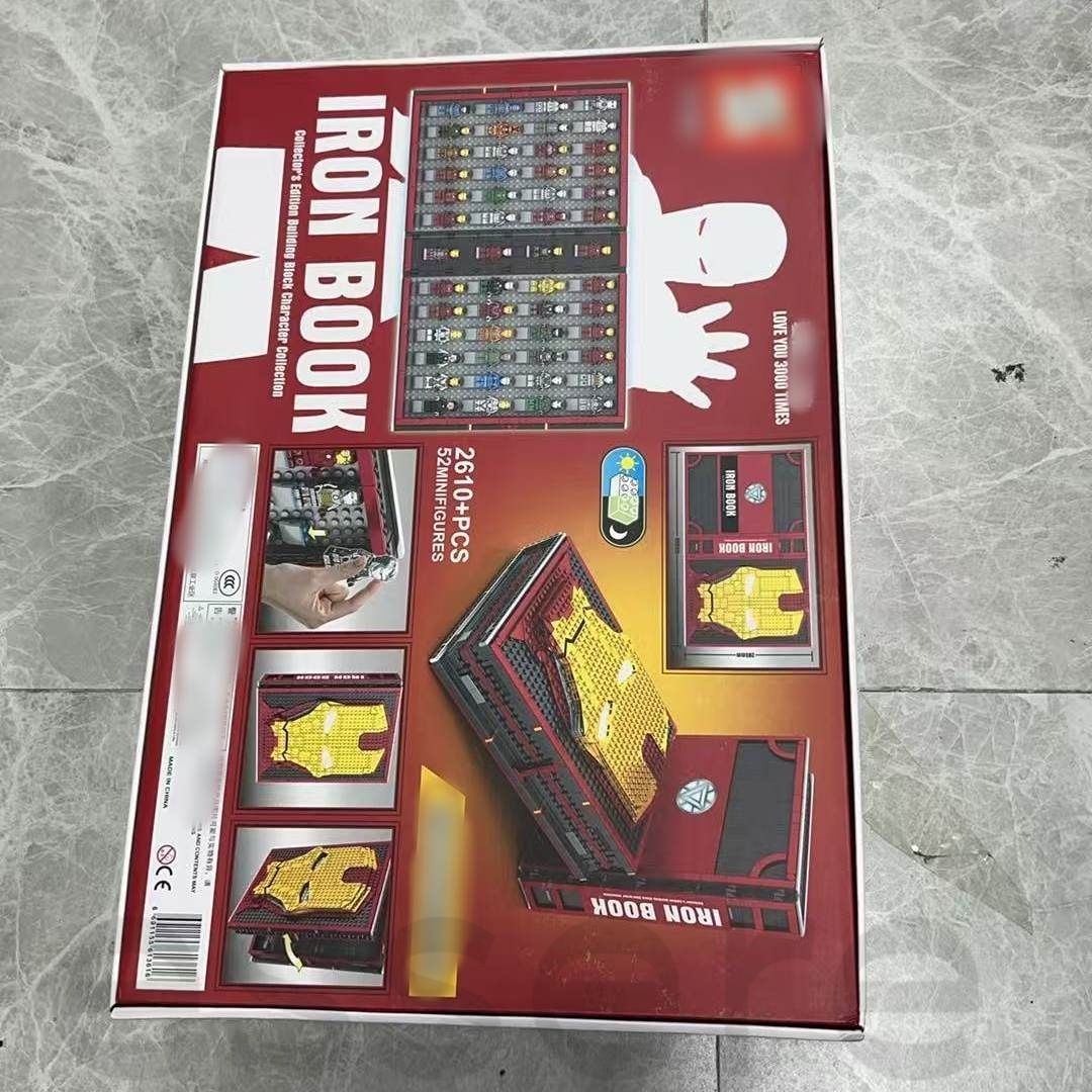 レゴ互換品 アイアンマン アベンジャーズ IRON大集合ブック