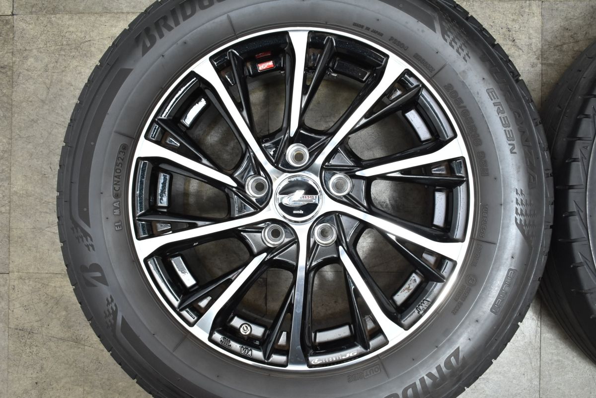 人気デザイン WEDS LEONIS JG 16in 6.5J 47 PCD114.3 ブリヂストン トランザ ER33N 205 65R16 ヤリスクロス セレナ エルグランド TRITUETUBI_COM