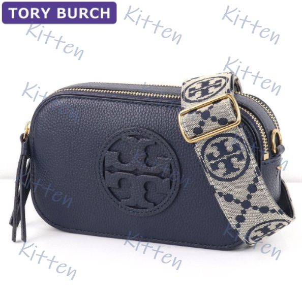 美品 トリーバーチ ミラーミニクロスボディバッグ ペリーボンベ  