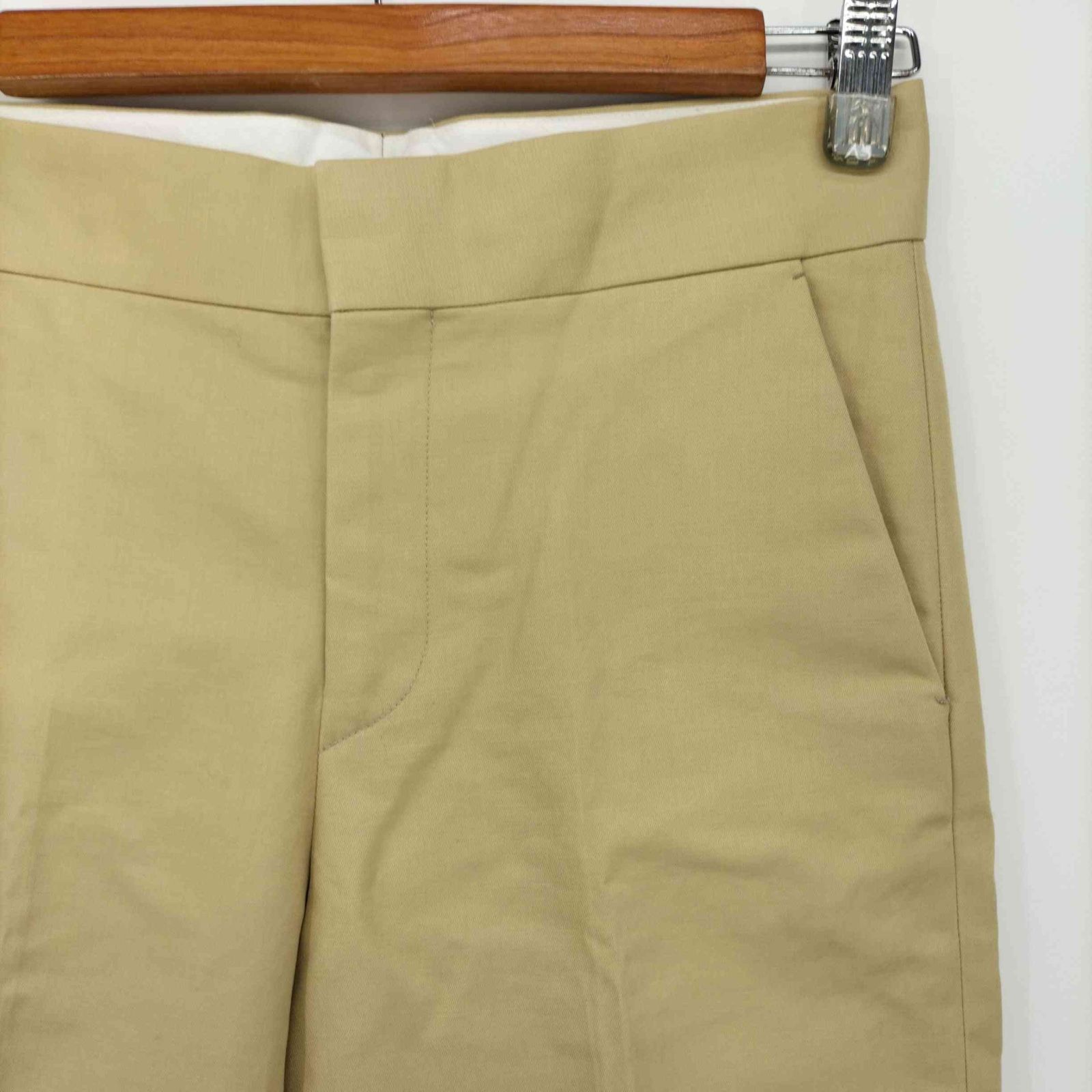 ドゥロワー Drawer センタープレステーパードパンツ レディース