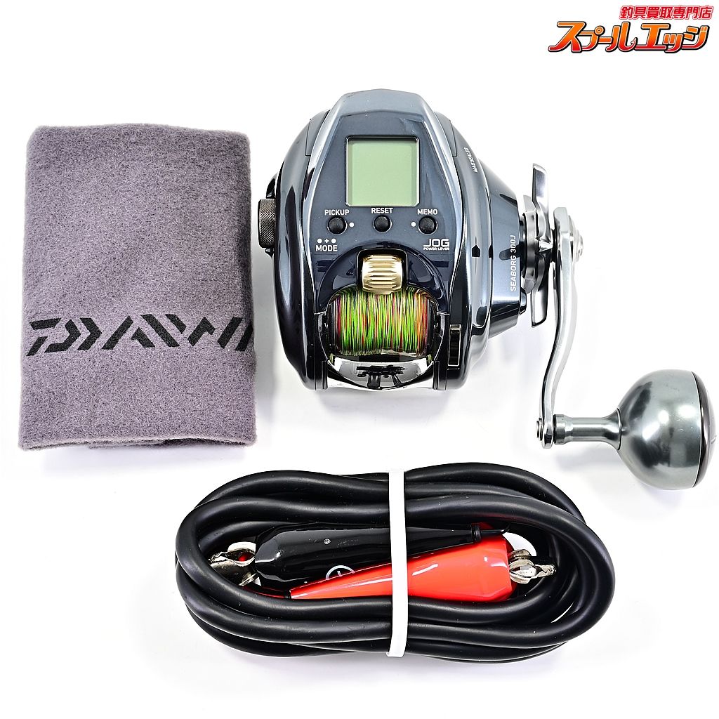 新品即決 【ダイワ】 DAIWA 使用24時間 使用距離9.1km 300J 21シーボーグ リール