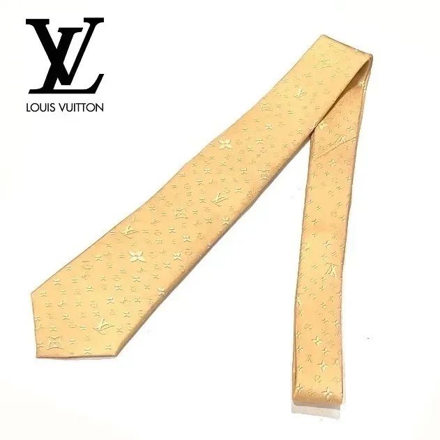 LOUIS VUITTON ナロータイ ヴィトン モノグラム Louis Vuitton ルイヴィトン ネクタイ モノグラムスターズ LV