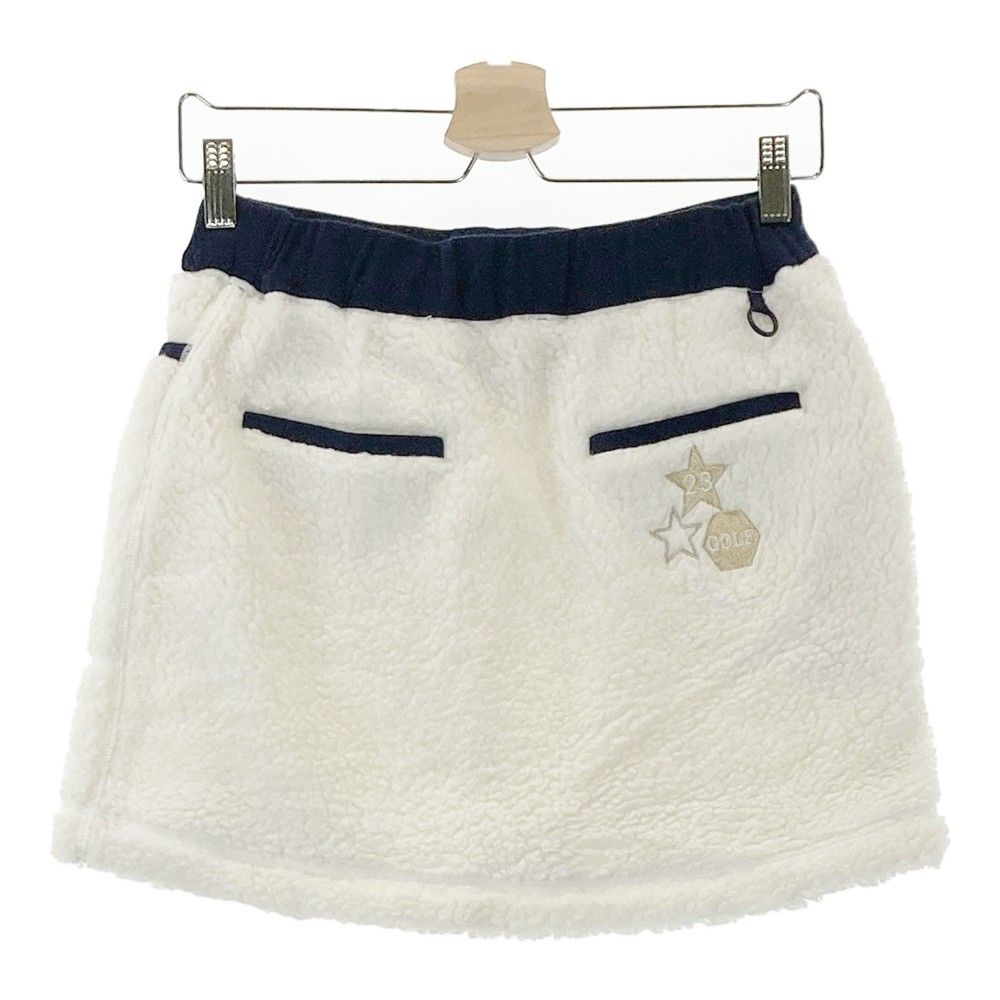 定価27940円 23区ゴルフ リバーシブルスカート ホワイト系 Mサイズ 23区ゴルフ リバーシブルスカート ホワイト系 Mサイズ