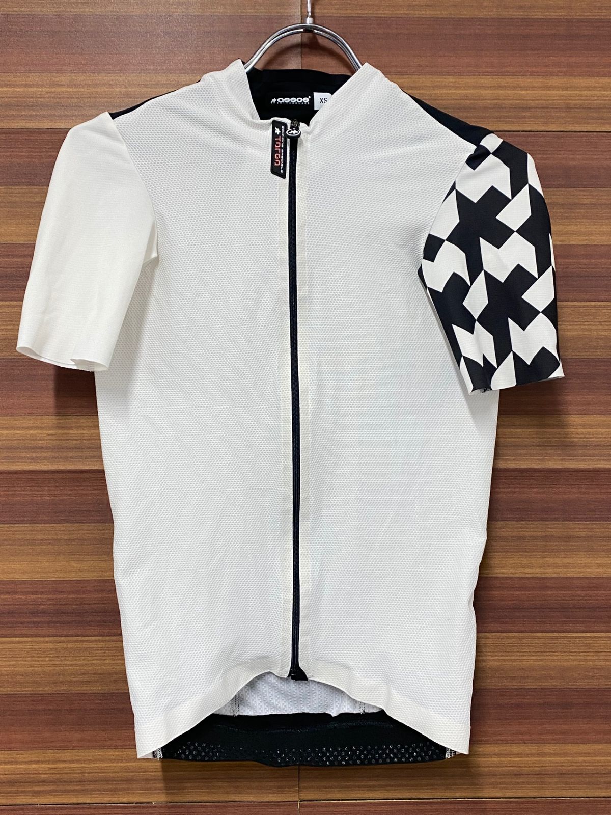 アソス Equipe RS 半袖ジャージ S9 Targa グレー色 Mサイズ