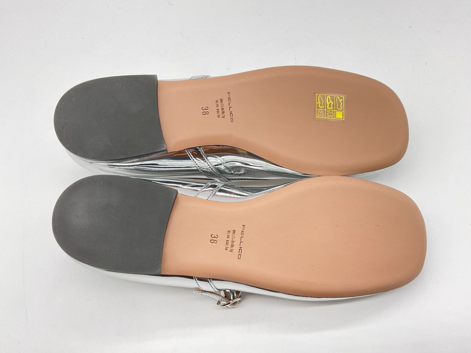 サイズ38 ペリーコ ツイード フラットパンプス ポインテッドトゥ グレー サイズ38 ペリーコ ツイード フラットパンプス ポインテッドトゥ