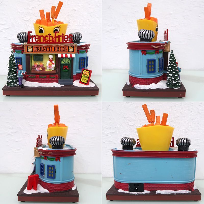 クリスマス イルミネーション ジオラマタウン オールドビレッジ スノー