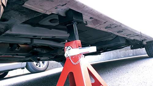 Emerson 車用ラバークッション付きジャッキスタンド