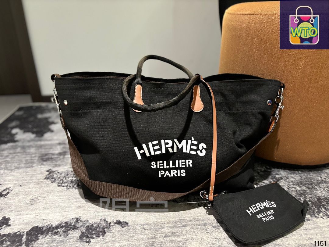 【HERMES】☆自立するから使いやすい☆ ビーチバッグ ビーチバッグ 《ル・シャン・デ・シガール》 | Hermès