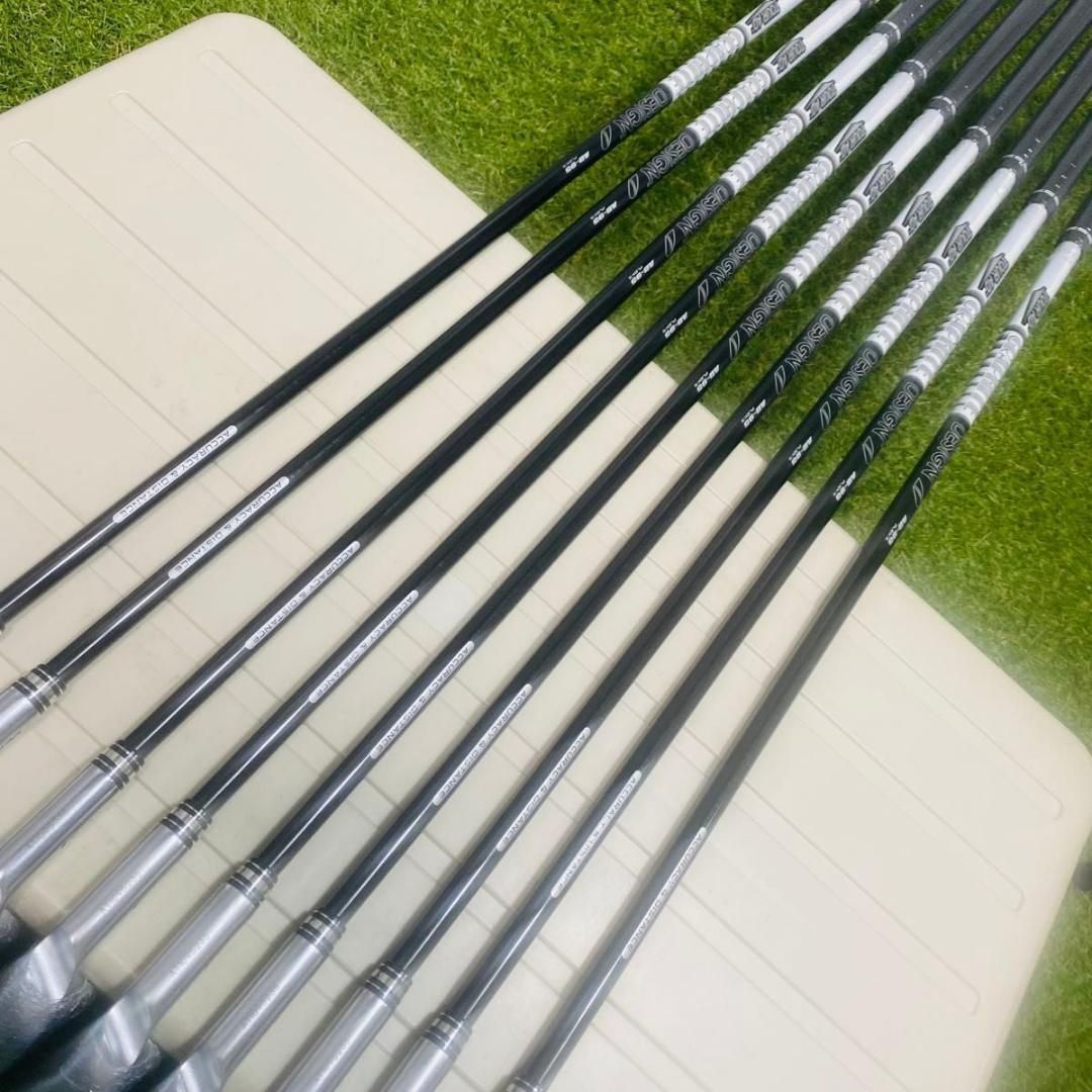 【新品】ピン G430 黒ドット TourAD装着 メンズアイアンセット 9本S 新品】ピン G430 黒ドット TourAD装着 メンズアイアンセット 9本S