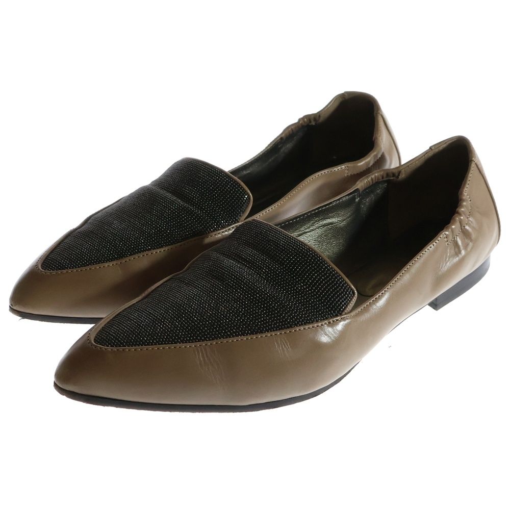BRUNELLO CUCINELLI (ブルネロクチネリ) モニーレ 装飾 レザー