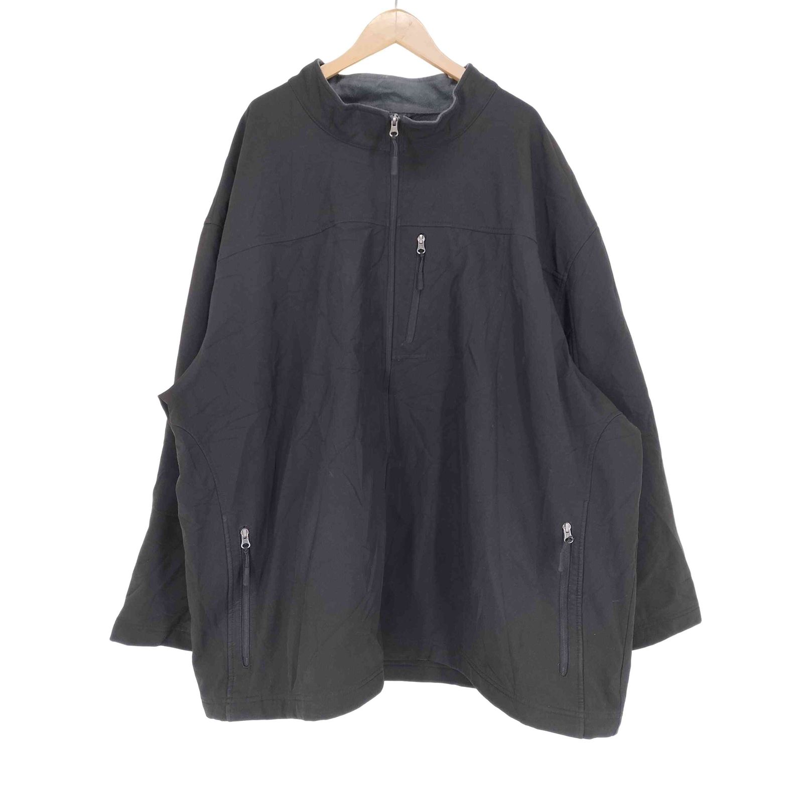 ユーズドフルギ USED古着 {{HB}} 裏地フリーススタンドカラージャケット メンズ  5XL
