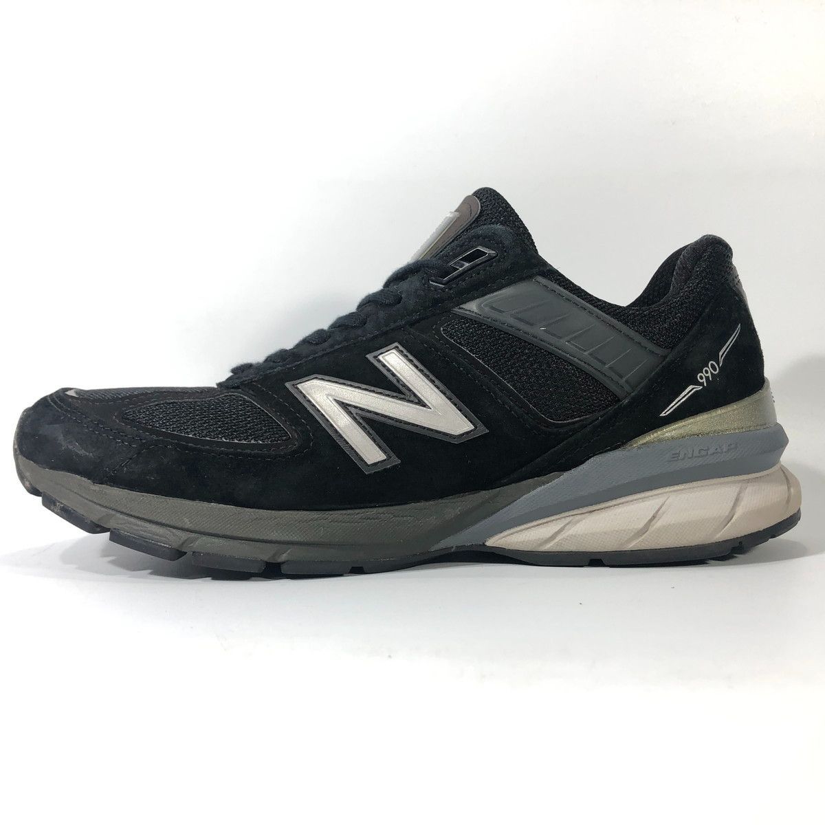 New Balance ニューバランス M990BK5 BLACK SILVER スニーカー 27.5cm