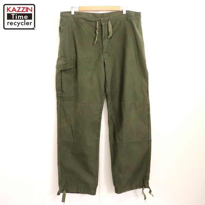 90s ベルギー軍 M-88 ミリタリーパンツ メンズ XL~サイズ相当 ビッグサイズ オーバーサイズ