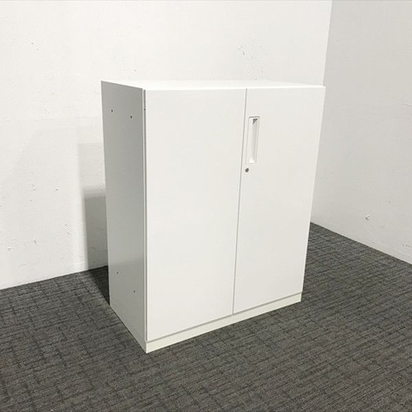 両開き書庫 エディア キャビネット コクヨ ホワイト