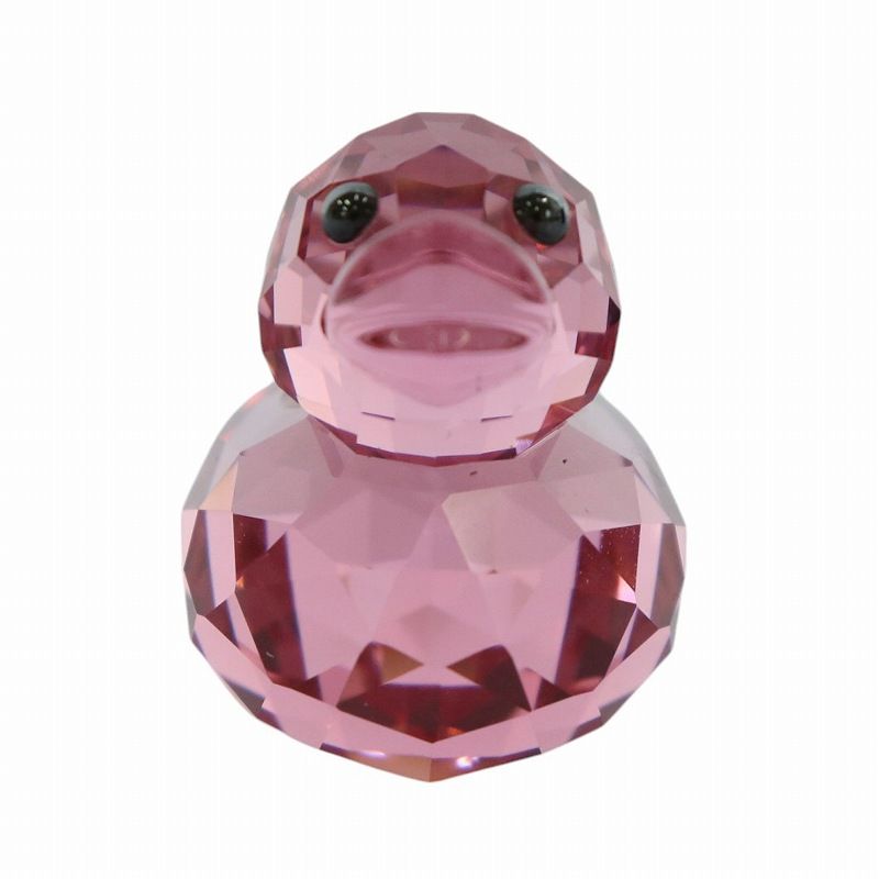 スワロフスキー SWAROVSKI HAPPY DUCK ハッピーダック Rosy Ruby