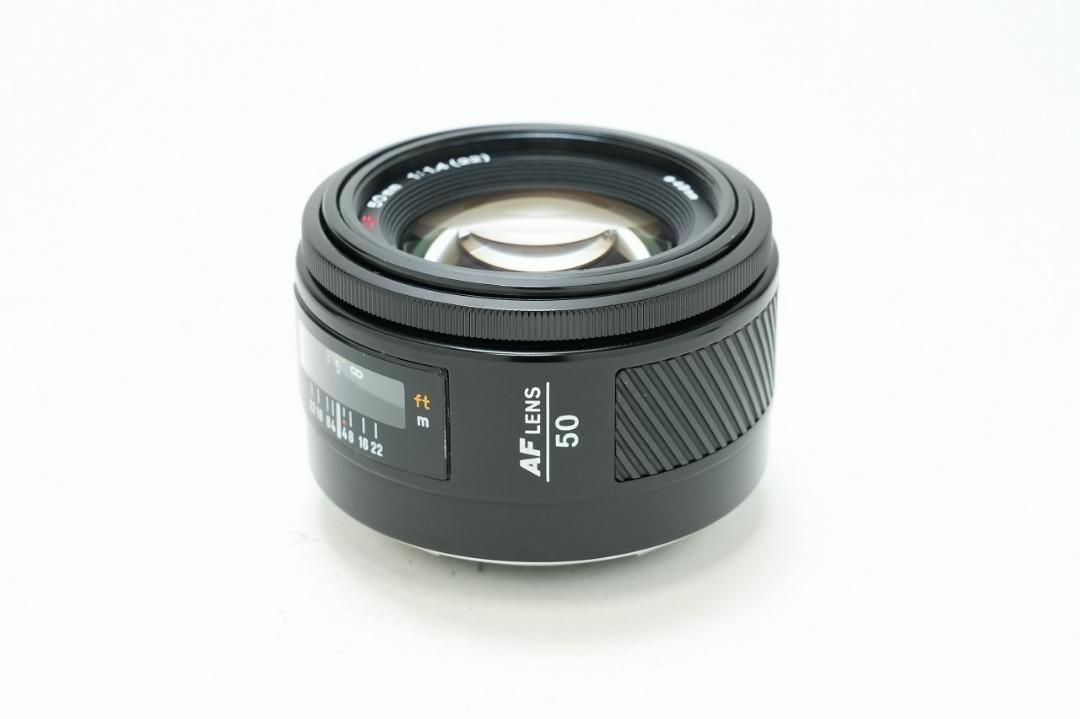 □人気の初期型 ソニー用 単焦点 MINOLTA AF 50mm F1.4 - メルカリ