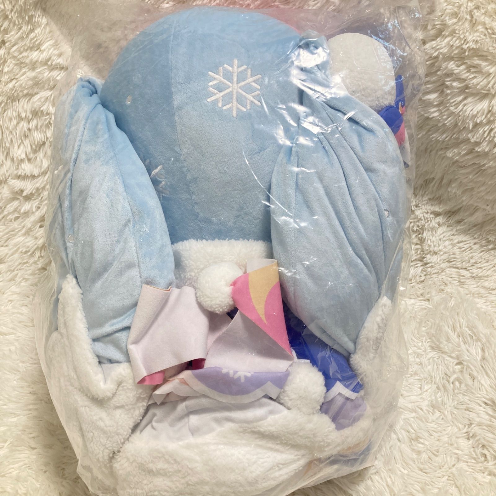 雪ミク 2023 ふわぷち どでかジャンボぬいぐるみ - メルカリ