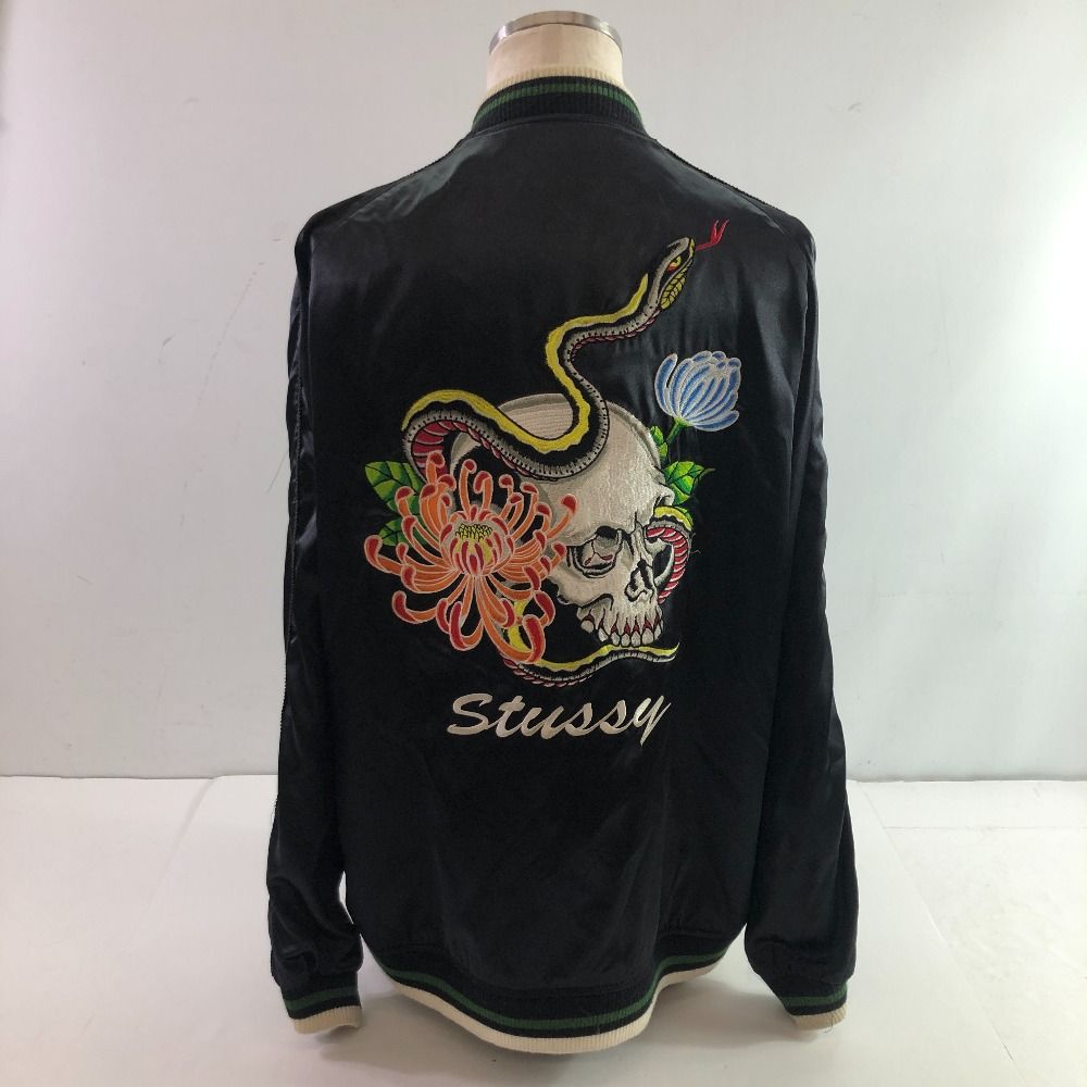 04w1829∞※【中古】 STUSSY ステューシー リバーシブル ジャケット