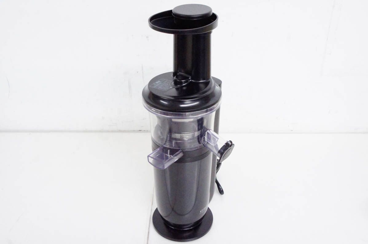 展示品】sirocaシロカ コールドプレスジューサー SSJ-201 ブラック