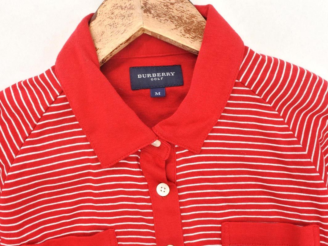 BURBERRY バーバリー GOLF ゴルフ ボーダー フェイクレイヤード