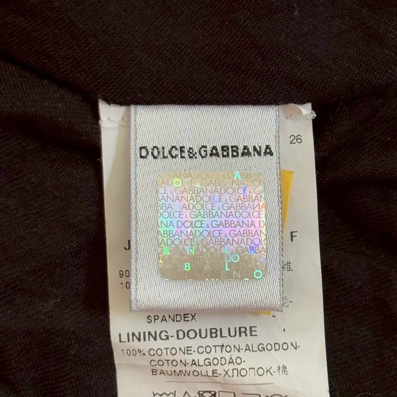 DOLCE&GABBANA ドルチェ&ガッバーナ 花柄ワンピース 黒 ワンピース 