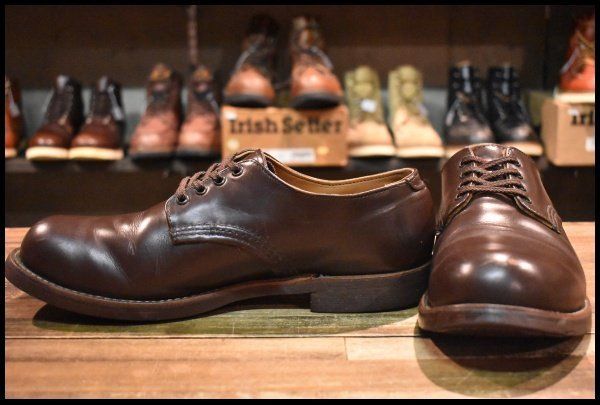 羽タグ レッドウィング 8100 オックスフォード ガラスレザーフォアマン