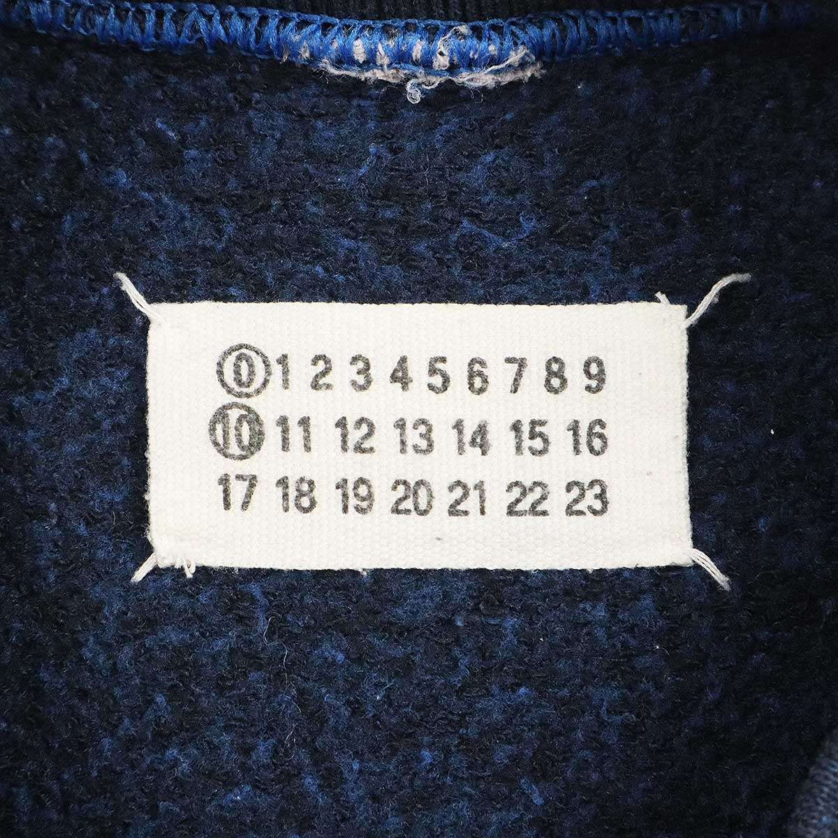 マルタンマルジェラ⑩ １９９９ＡＷ　パッチリメイクスウェット Maison Martin Margiela 0 10 メゾン マルタン マルジェラ