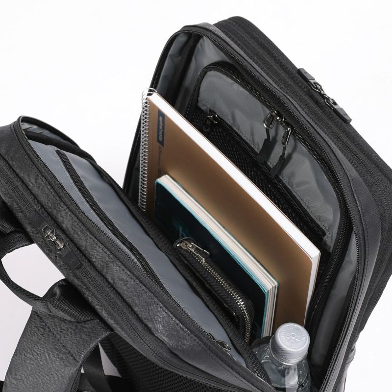 BERMAS バーマス Dulite Flex 2層リュック 39cm EX5cm サフィアーノ