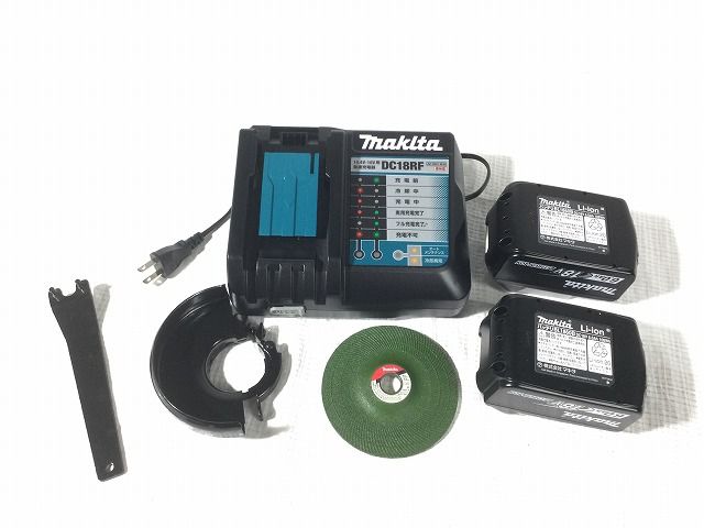 充電式ディスクグラインダー GA404DRGXN