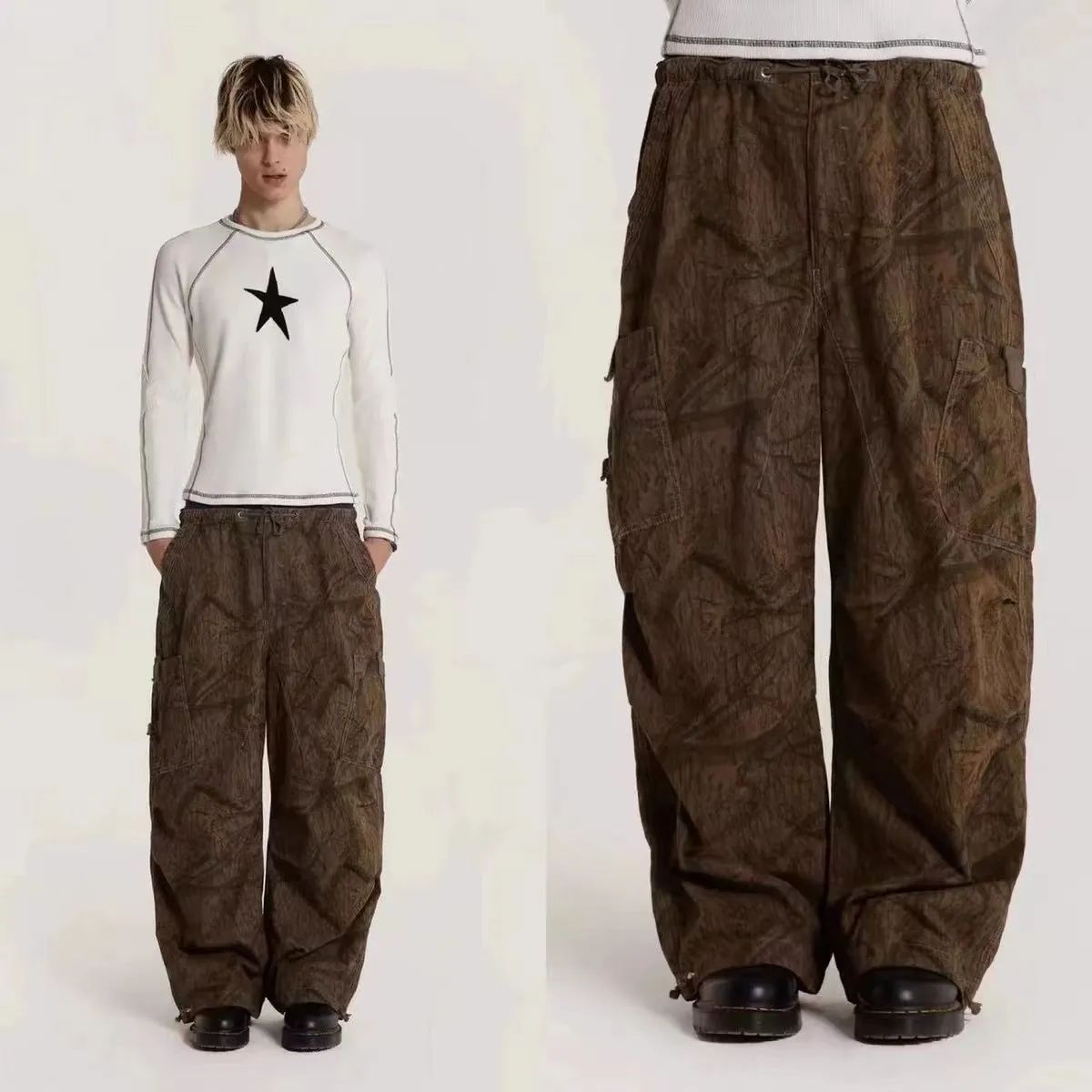 jaded london wide sweatpantワイドスウェットパンツ 虚し S