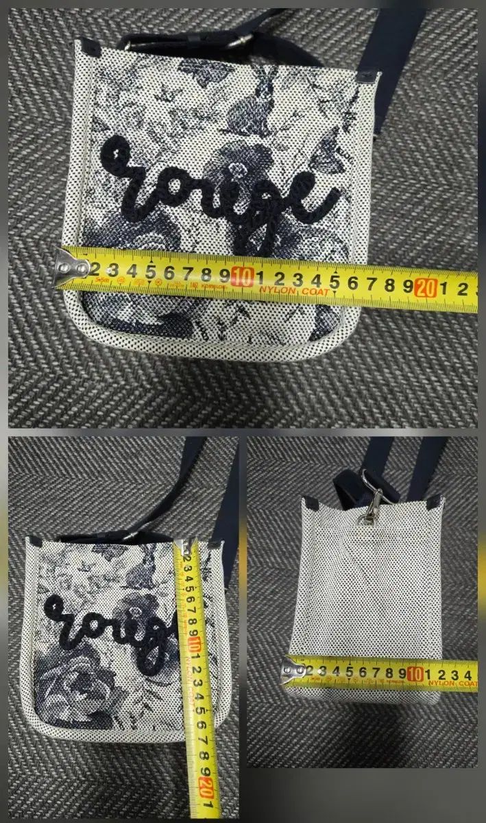 ハンサム ルージュアンドラウンジ 23ss ガーデニング ミニ トートバッグ クロスバック DECORATOM_COM_BR