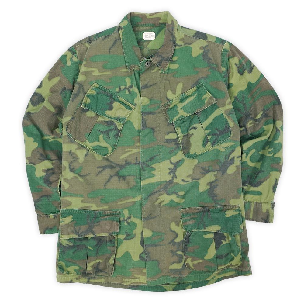 米軍実物 US.ARMY 60s 60年代 ジャングルファティーグジャケット ERDL