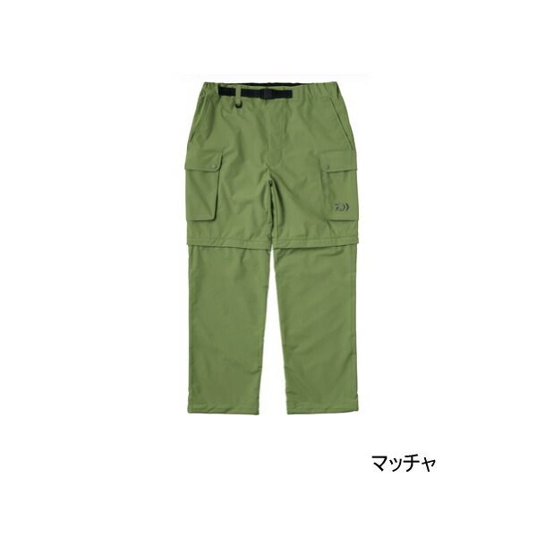 ≪ 25年4月新商品 ≫ ダイワ デタッチャブルフィッシングパンツ DP-2725 マッチャ 2XLサイズ