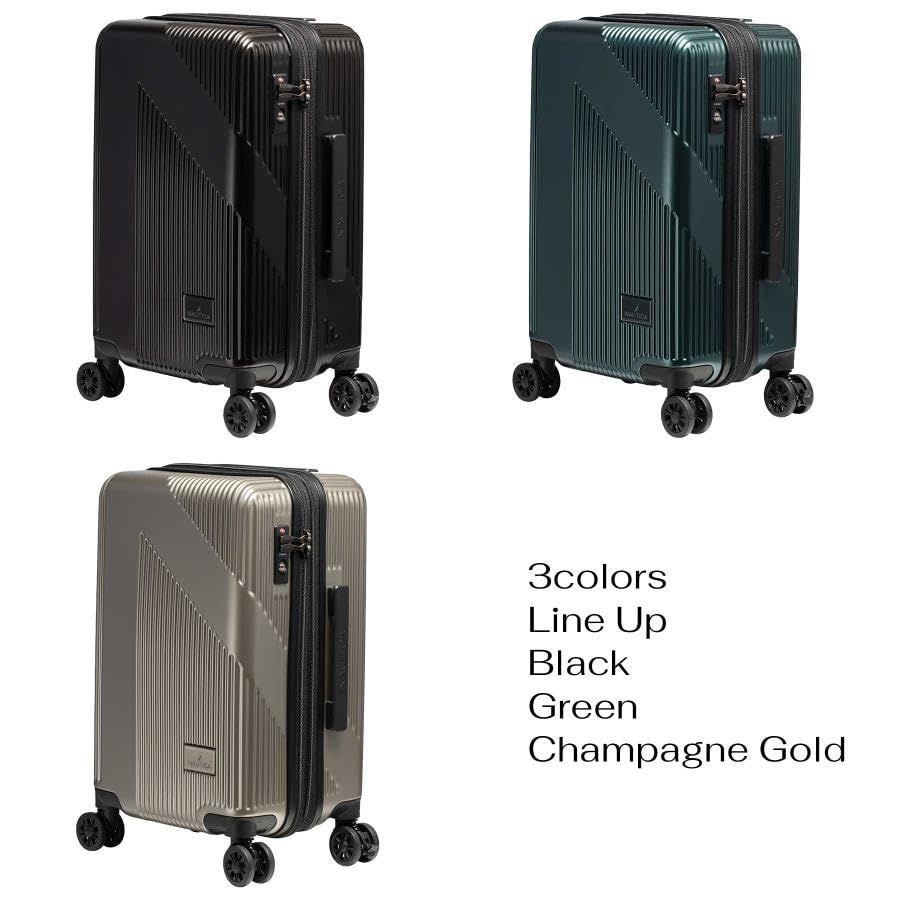  TSAロック ストッパー付衝撃吸収双輪キャスター 約37～41 L 約3 3ｋｇ 370 1000 19ｲﾝﾁ 拡張型 機内持ち込み シャンパンゴールド スーツケース ノーティカ その他 旅行かばん 小分けバッグ