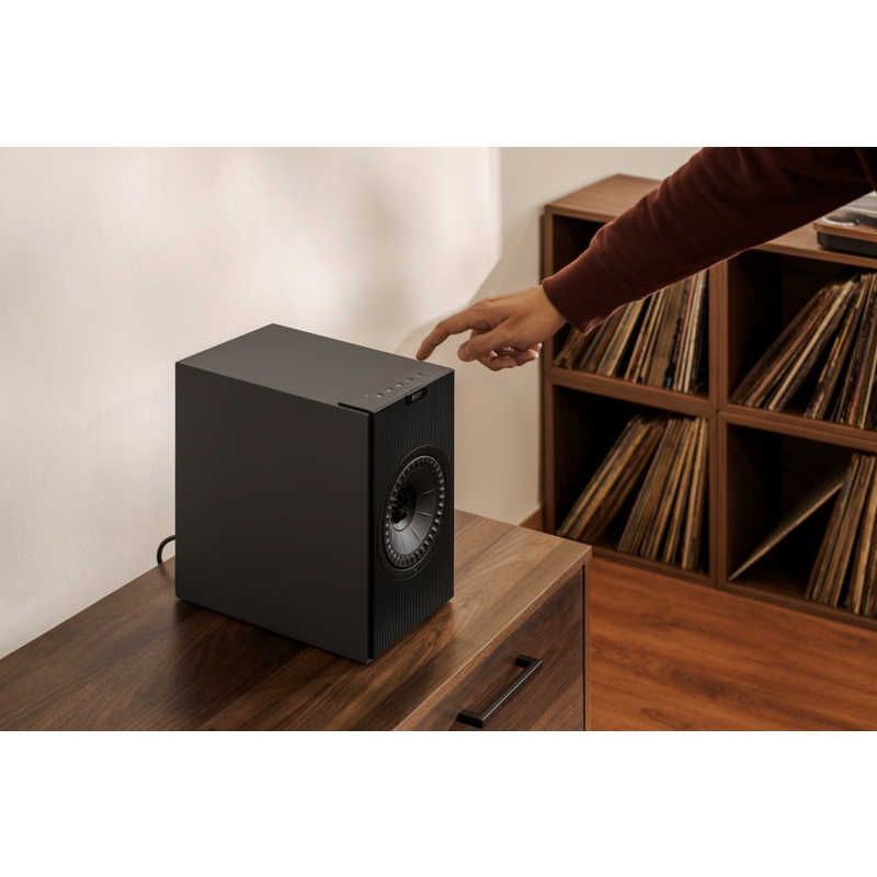  KEF Bluetoothスピーカー DARK TITANIUM Bluetooth対応 CODA W JP その他 スピーカー ウーファー