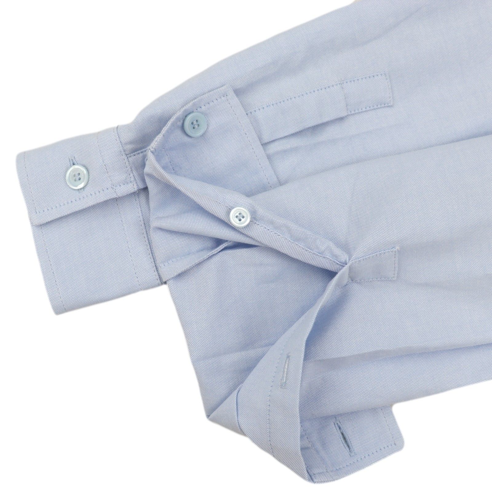 【美品】バーバリー☆ホースフェリー柄長袖シャツ 希少カラー 定番サイズ 水色 BURBERRY】バーバリー『ホースフェリー プリント ロゴ 長袖