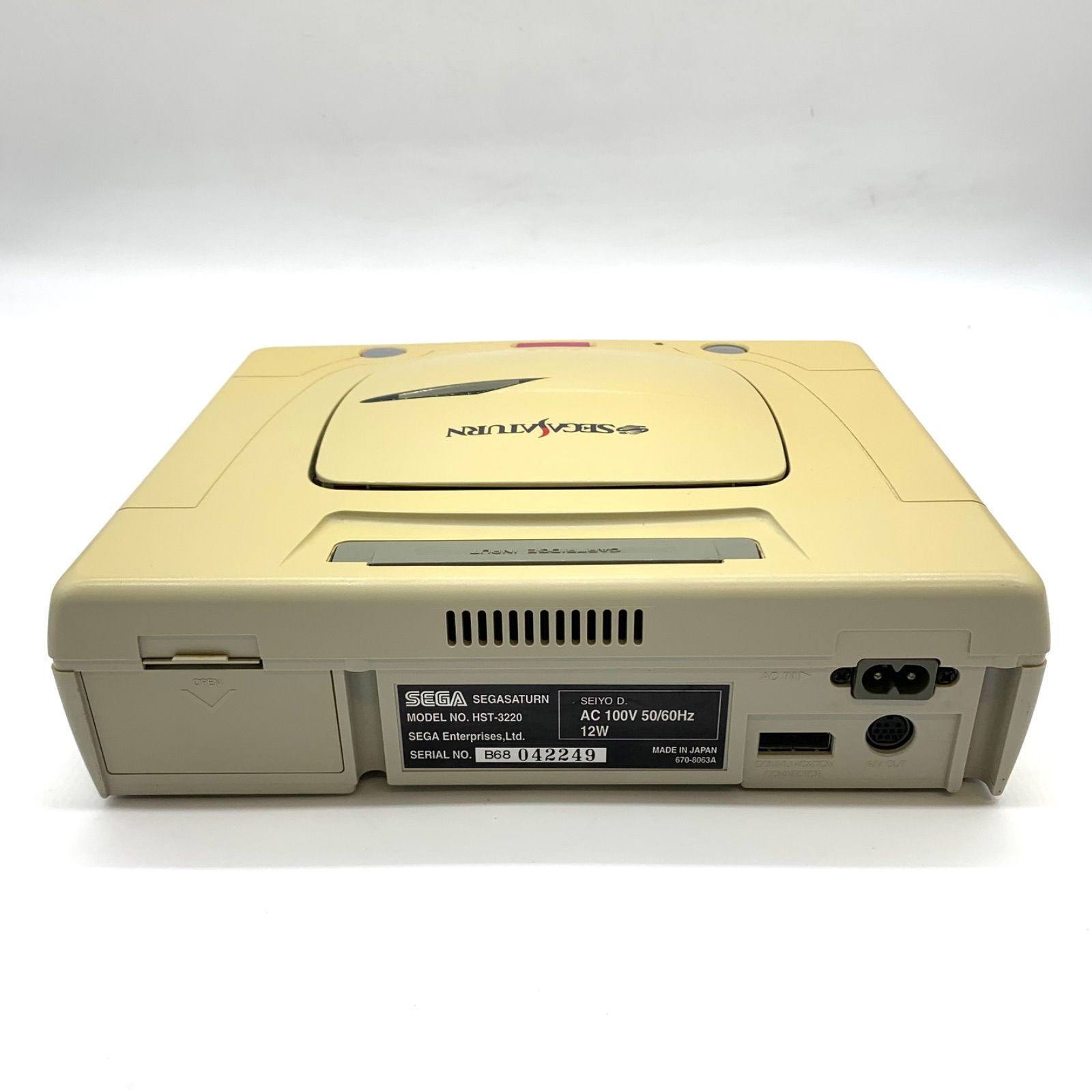 通電確認済み】SEGA セガサターン ゲーム機 本体のみ - メルカリ