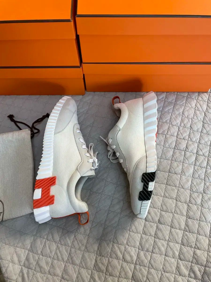 HERMES エルメス バウンシング オレンジ 43 サイズ