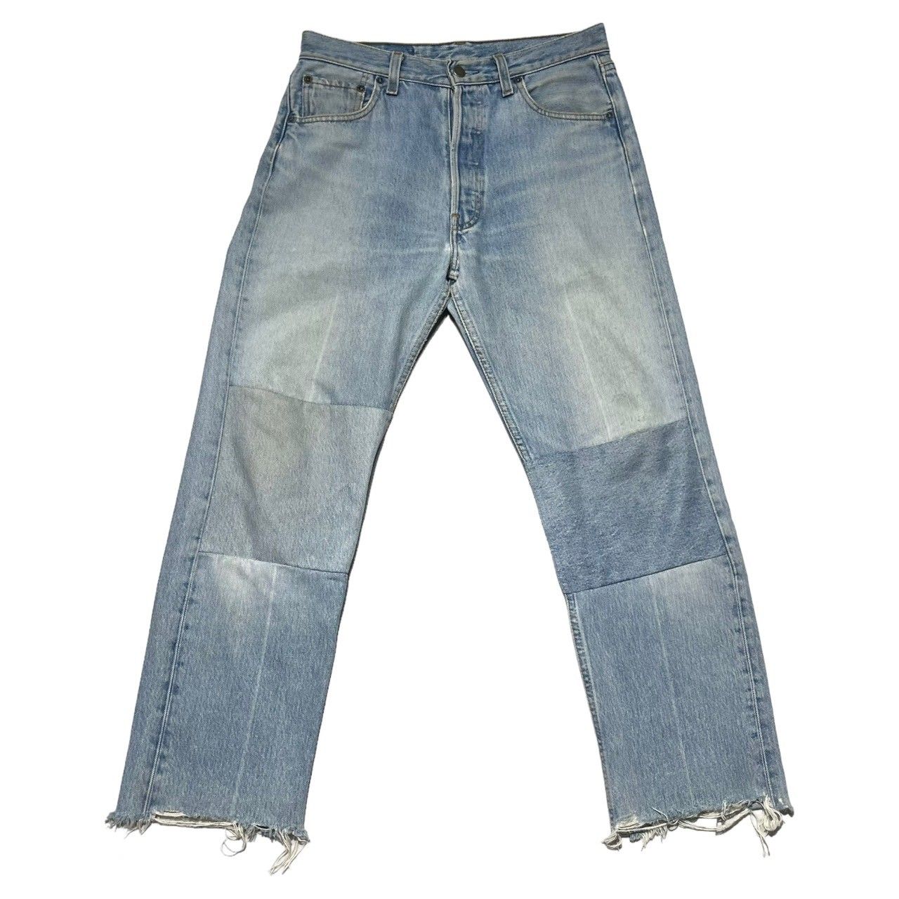 Maison Martin Margiela(メゾン マルタンマルジェラ) 01AW ⓪⑩Artisanal Reconstructed Denim  Pants アーティザナル 再構築 デニム パンツ 311P010004 S ライトインディゴ KOKONOE - メルカリ