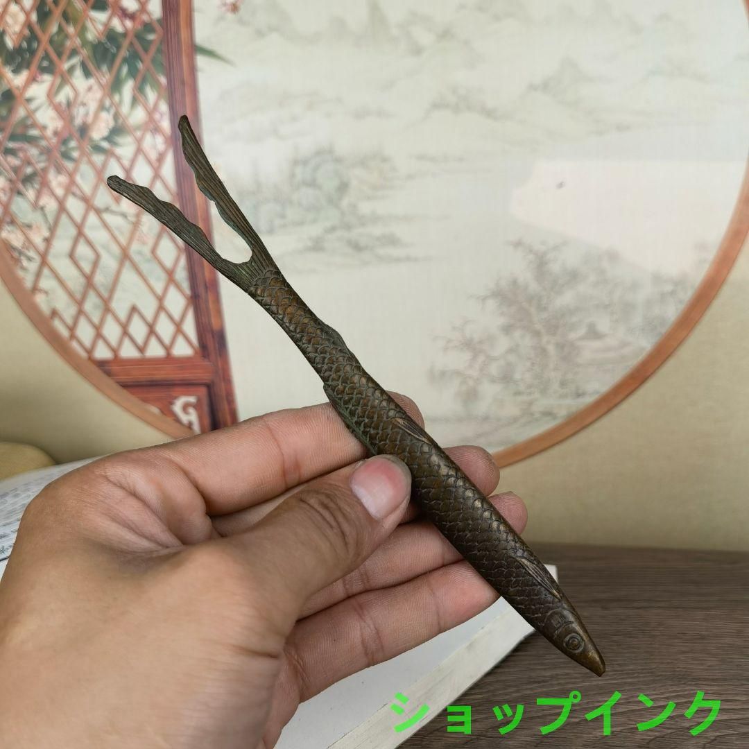 銅 細工 茶道具 禅意茶皿 工芸品 美術品 置物 銅 細工 茶道具 香道具 蓋置 置物 知足常楽 つがい 銅製 工芸品