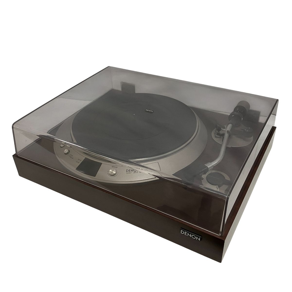 DENON デノン DP-1200 ターンテーブル レコードプレイヤー AT30E LS-12 カートリッジ付き 音響機材 ジャンク H10447913