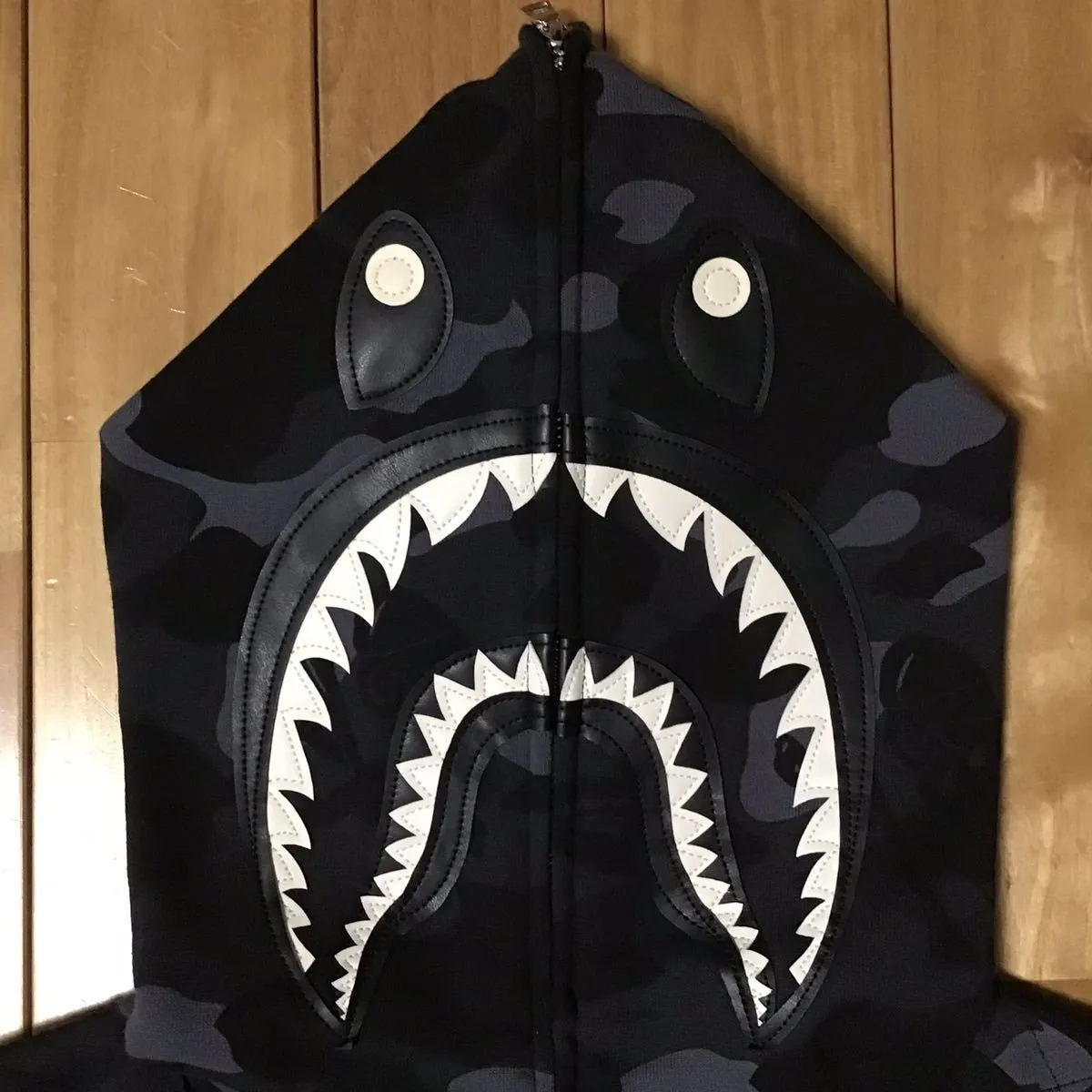 美品】 ☆新品☆ BAPE × NEIGHBORHOOD シャーク パーカー Mサイズ ...