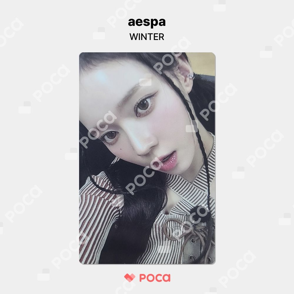 aespa ウィンター　トレカ Special MD パーカー　フード Aespa Trading Card Winter Special Md Hoodie | eBay