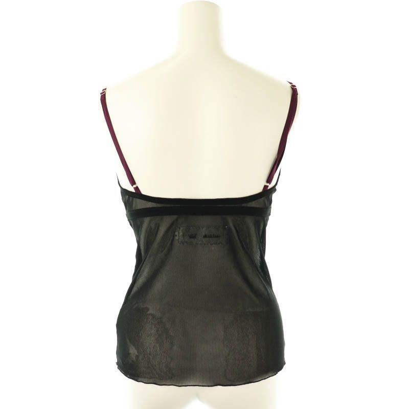 ジェーンスミス JANE SMITH 25SS plage別注 COTTON NYLON キャミ カットソー 38 黒 /MI ■OS レディース セール】JANE SMITH / ジェーンスミス 別注 COTTON NYLON