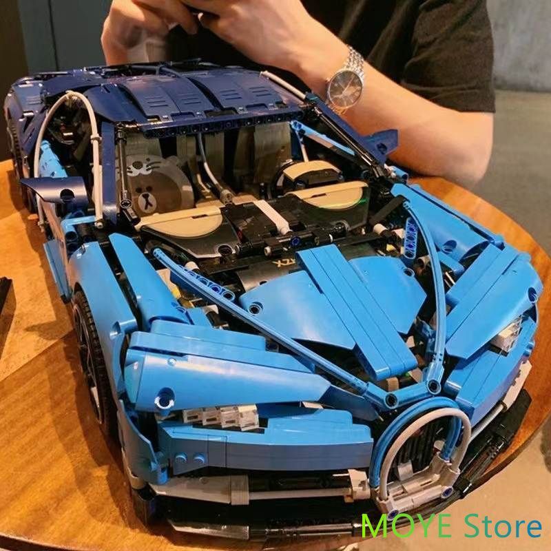 LEGO レゴ互換品 ブガッティ ウィロン スーパーカー ブロック 車おもちゃ 4000+pcs おもちゃ 玩具 知育玩具 男の子 女の子 子供 組み立て 学習玩具 クリスマス プレゼント 入学 お祝い